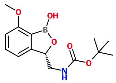 (image for) MC085293 N-[[1,3-Dihydro-1-hydroxy-7-methoxy-2,1-benzoxaborol-3-yl]methyl]carbamic acid 1,1-dimethylethyl ester 